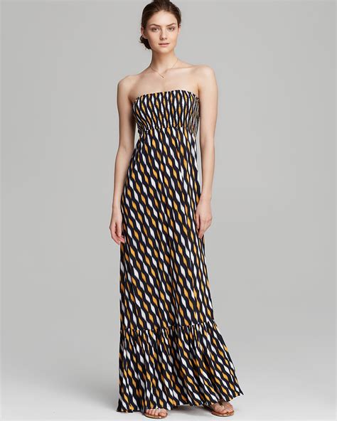 michael kors maxi shirt dress|michael kors strapless dress.